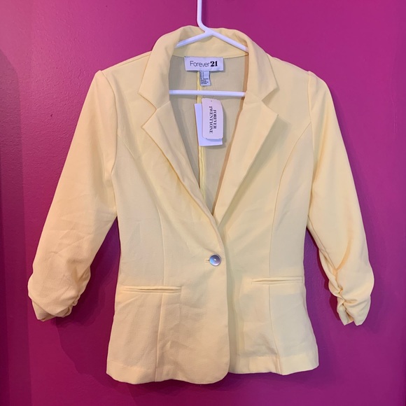 Yellow blazer - Picture 1 of 1